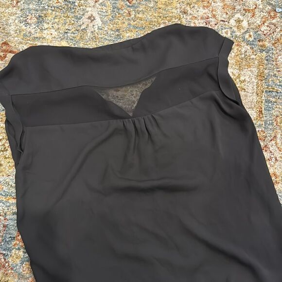 Ro & De black short sleeve blouse - Picture 4 of 5